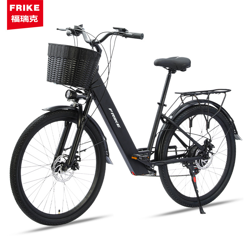 FRK Electric Assist Mountain Bike with Variable Speed, Lithium Battery, Women's Cross-Border E-bike