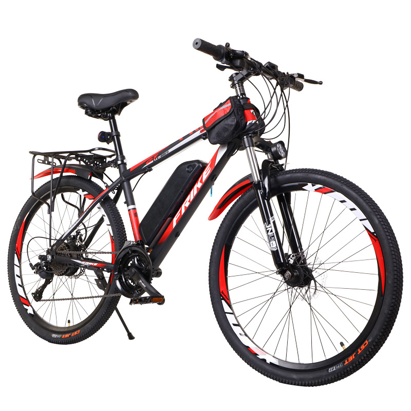 26-inch lithium battery electric-assisted mountain bike/bicycle/adult multi-speed off-road motorcycle