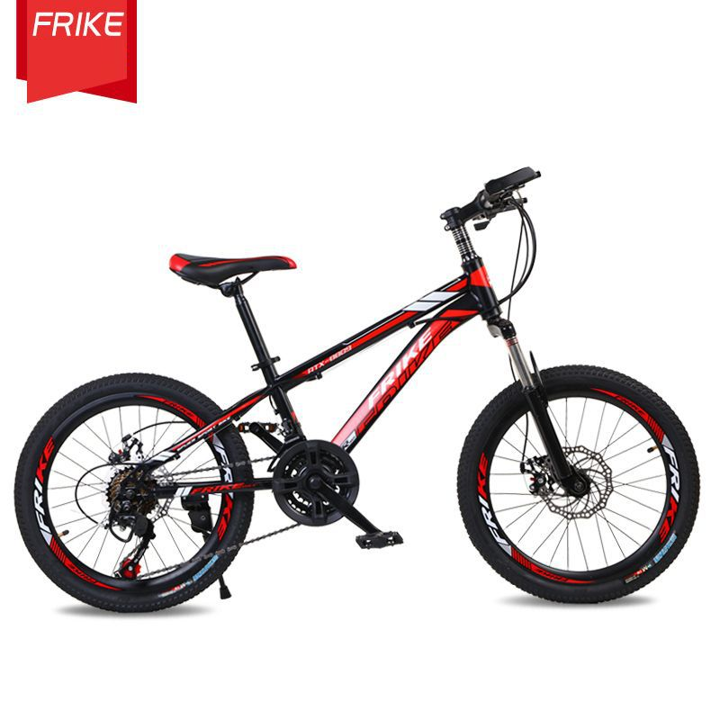 children's mountain bikes, 20-inch and 24-inch disc brakes, shock absorption, and gear shifting, suitable for boys and teenagers. Drop shipping available.