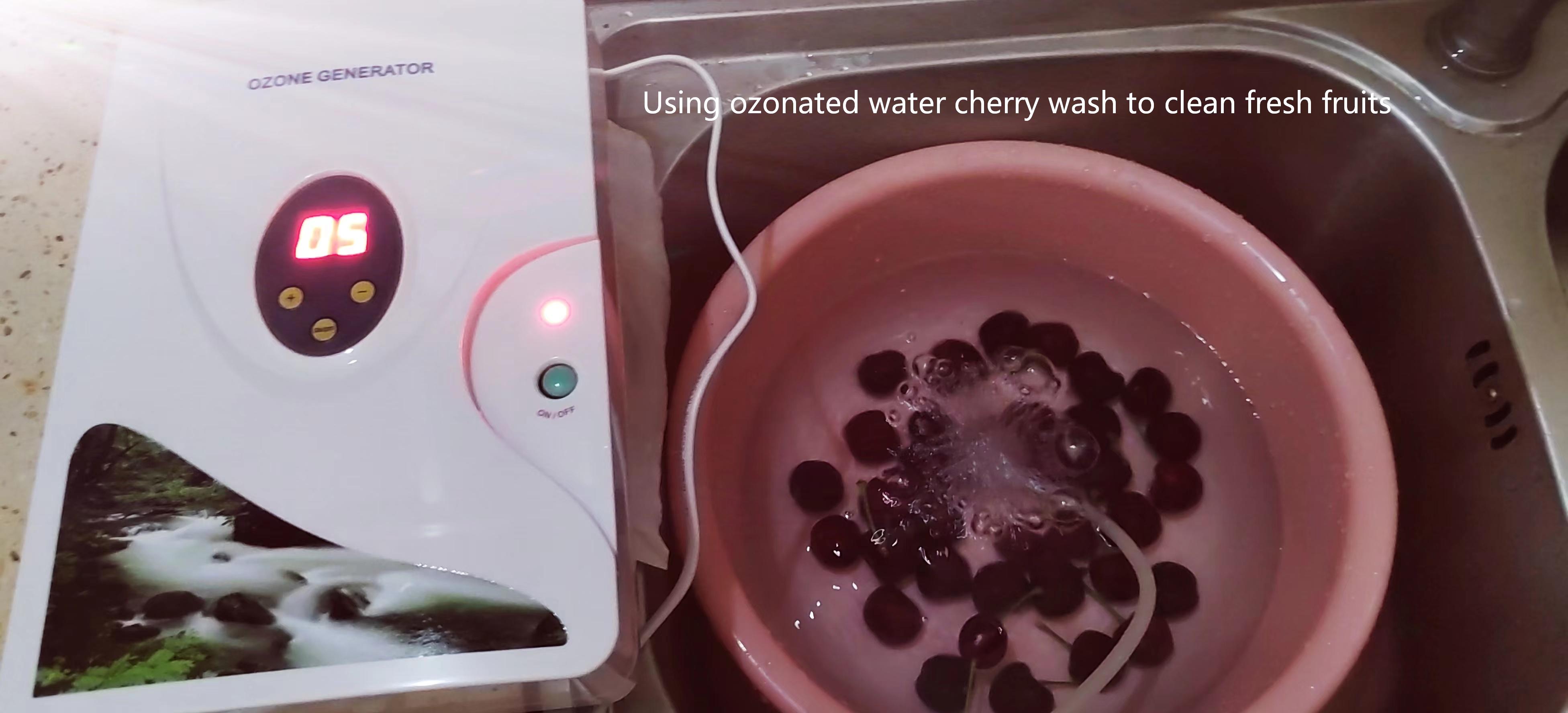 Ozonated Water Cherry Wash: The Ultimate Way to Remove Pesticides & Extend Shelf Life