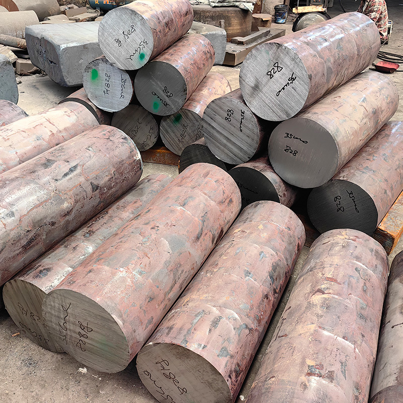 Forged round forgings