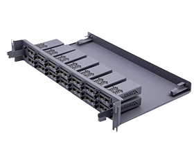 14 port SFP fiber optic module socket