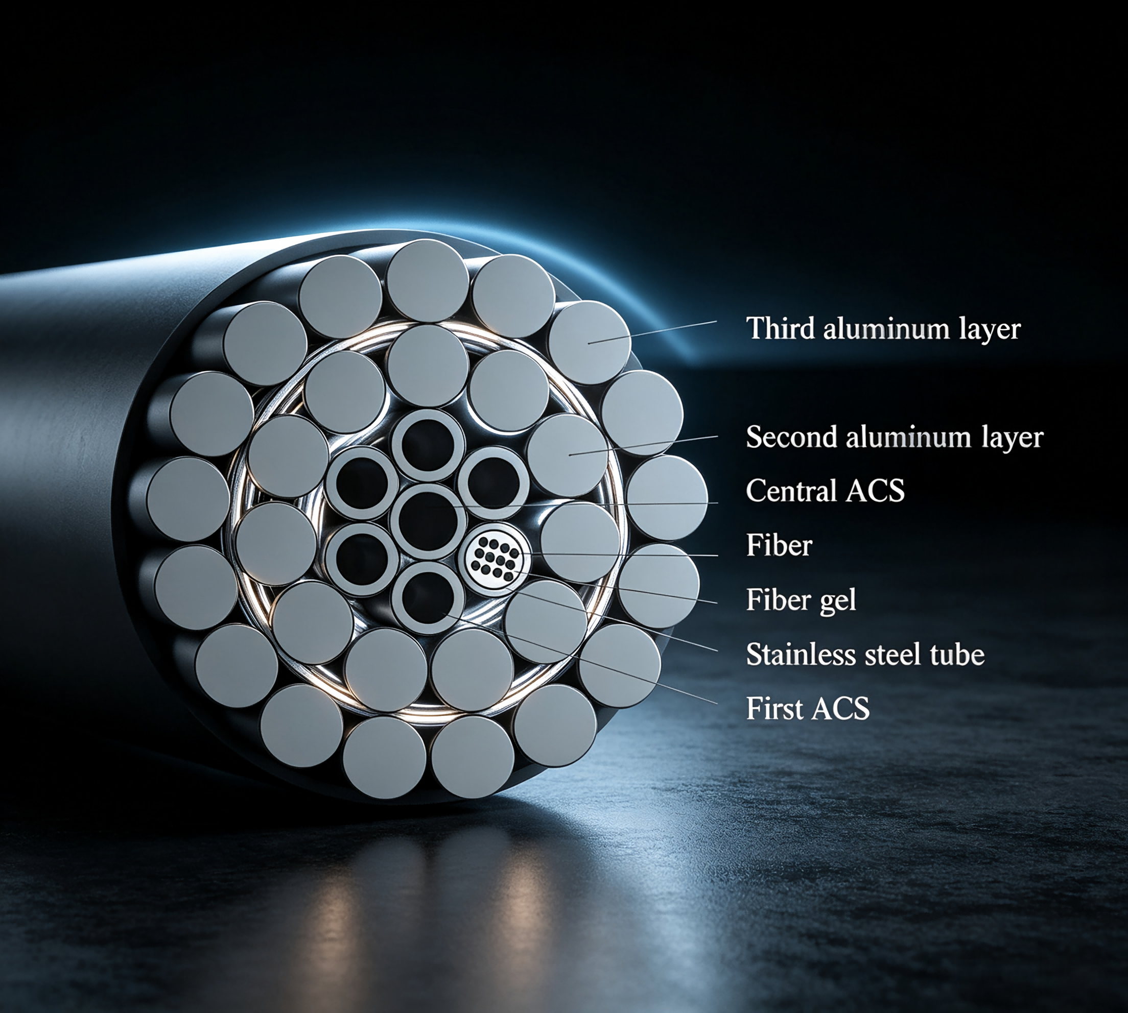 Optical Fiber Composite Overhead Phase Cable