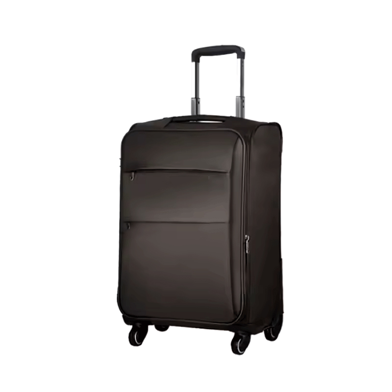 Casual Wrinkle Abrasion Resistant Silent Wheels Soft Nylon Aviation Suitcase