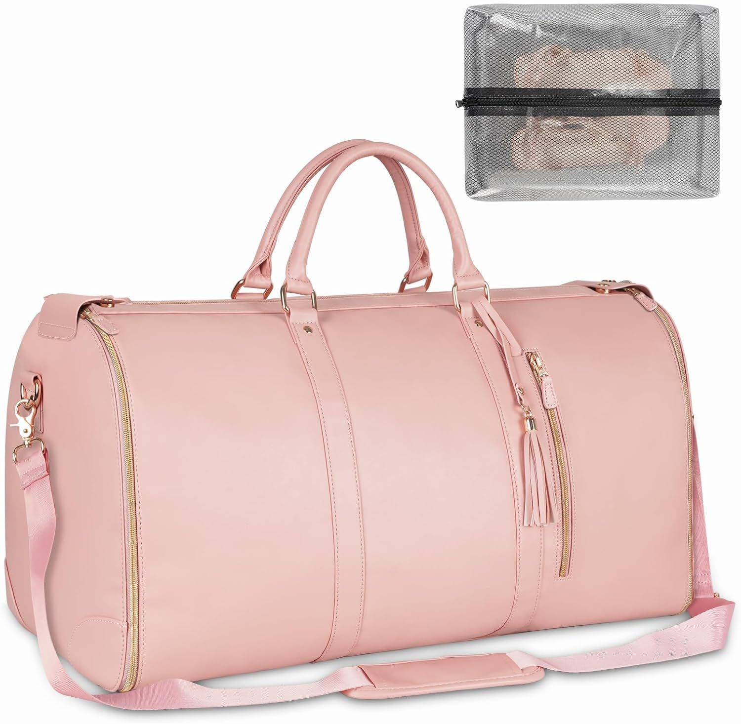 Garment Duffle Bags for Travel, Convertible Carry On Garment Bag