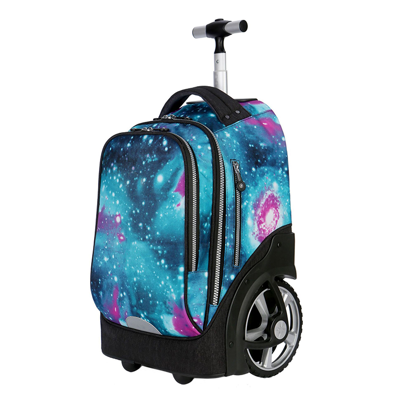 Backpack Armor Luggage School Travel Book Laptop 18 Inch Multifunction Wheeled Backpack Students