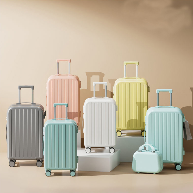 Wholesale Customized 12 14 20 28 Inch ABS Waterproof Trolley Bags Luxury/Durable Hard Shell Luggage Sets Modern/Classic Design