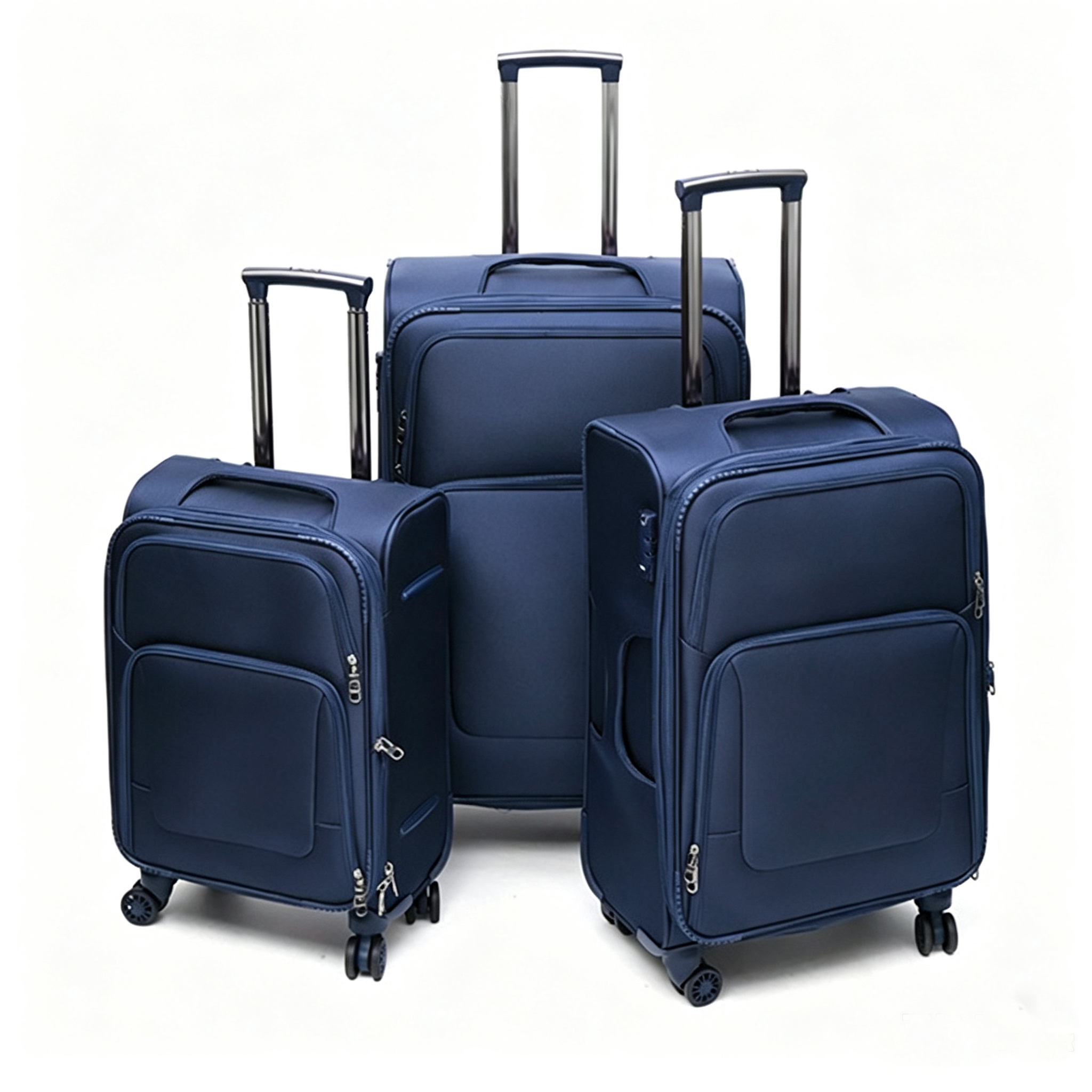  Softside Suitcases with Spinner Wheels, Lightweight Carry-on Suitcase with TSA Lock for Women Men, Large Luggage for Travel Business Trip