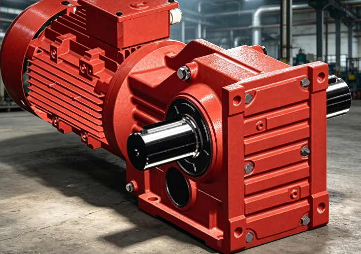 SEW RM127-DRN250M4 Helical Gear Unit with IE3 Premium Efficiency Motor