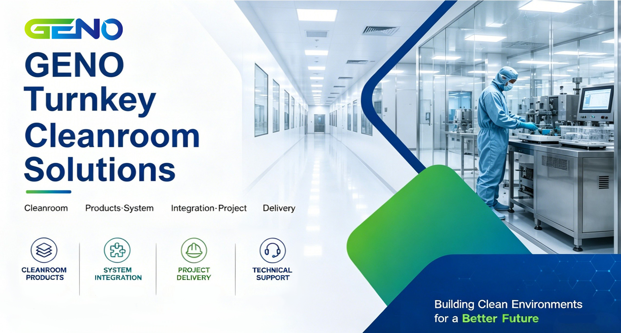 GENO Pharmatech: Vertically Integrated EPC Contractor, Delivering Cohesive Turnkey Cleanroom Facilities for Global Life Science Clients