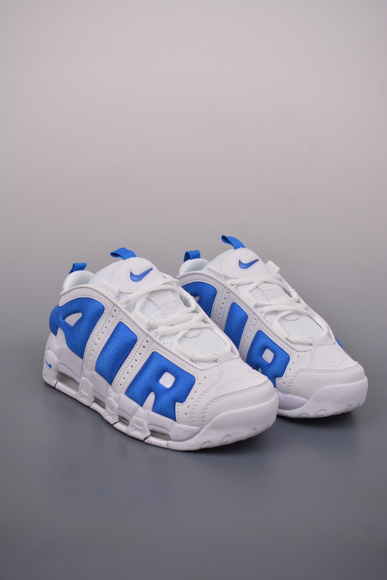 NIKE Uptempo White Ocean Blue Pippen Big AIR