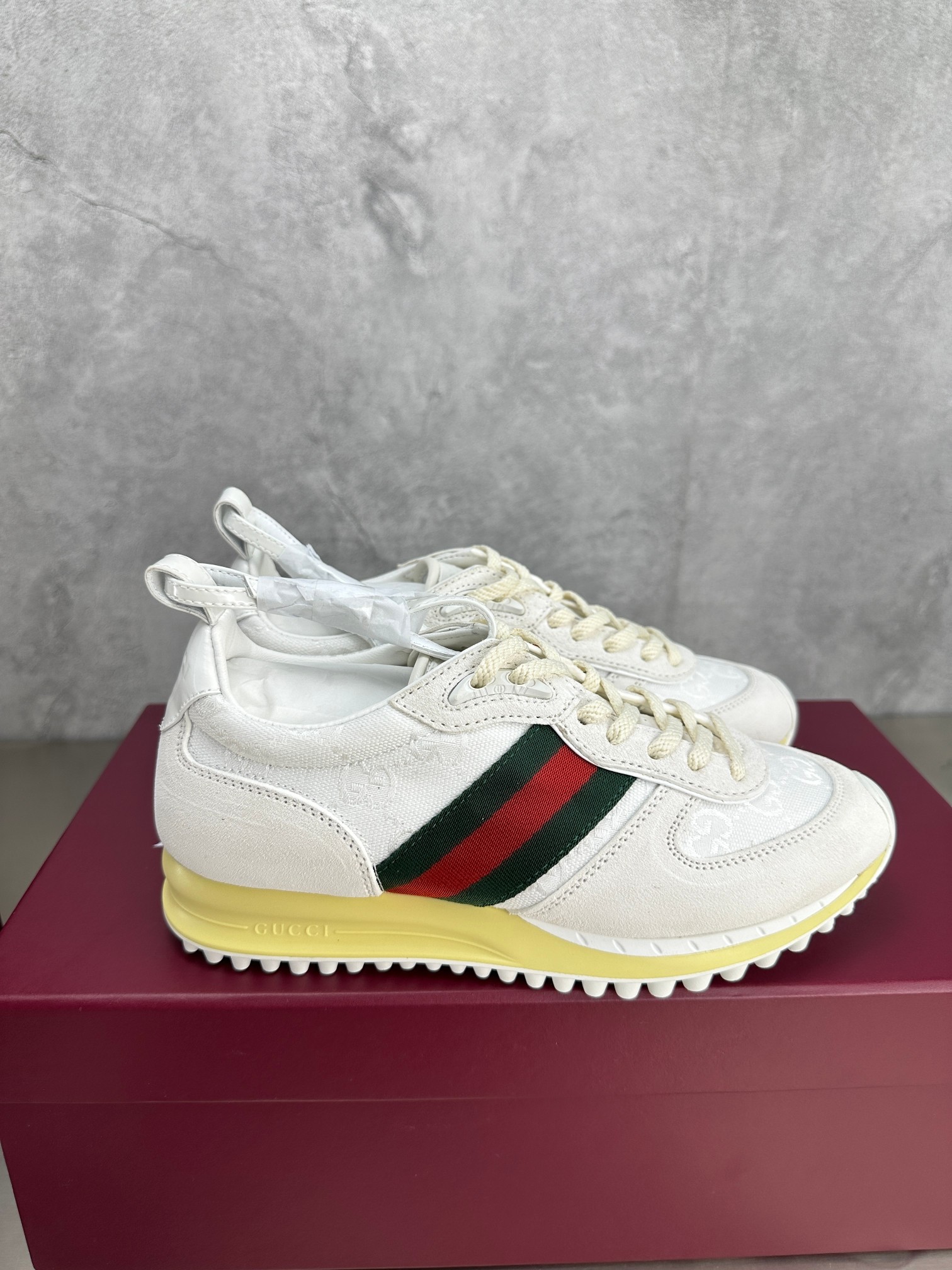 Gucci trendy casual shoes white style