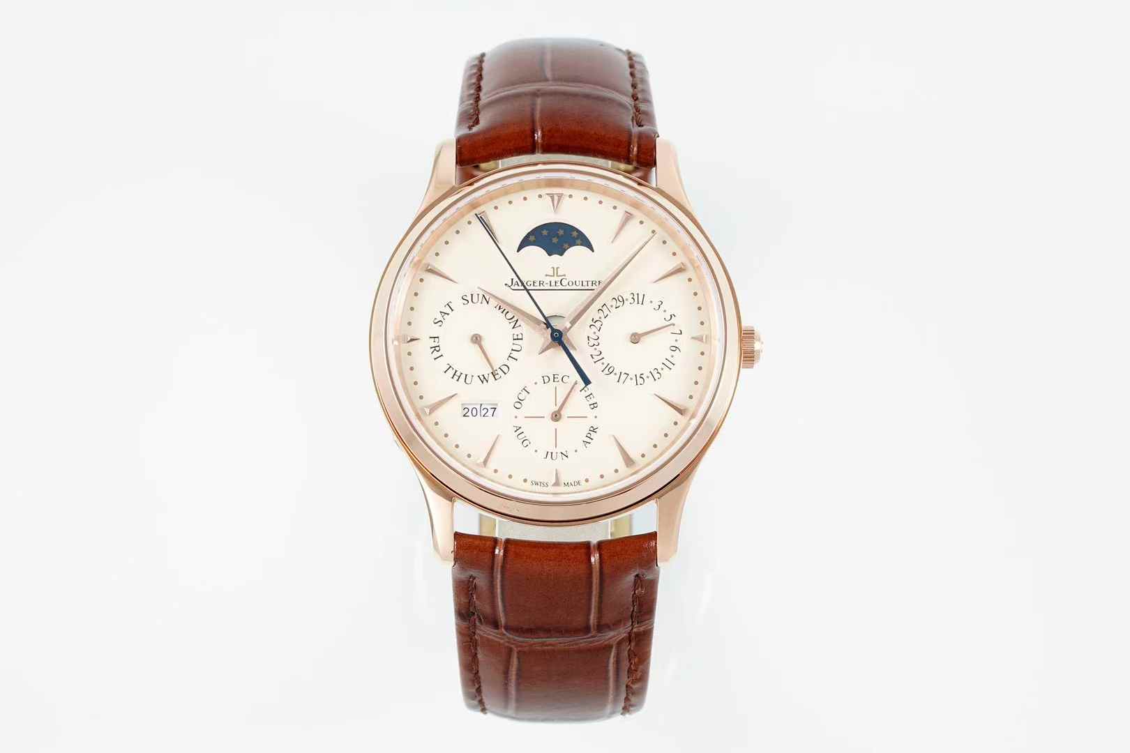 Jaeger-LeCoultre Master Ultra Thin Series - Vintage Brown Rose Gold Dial