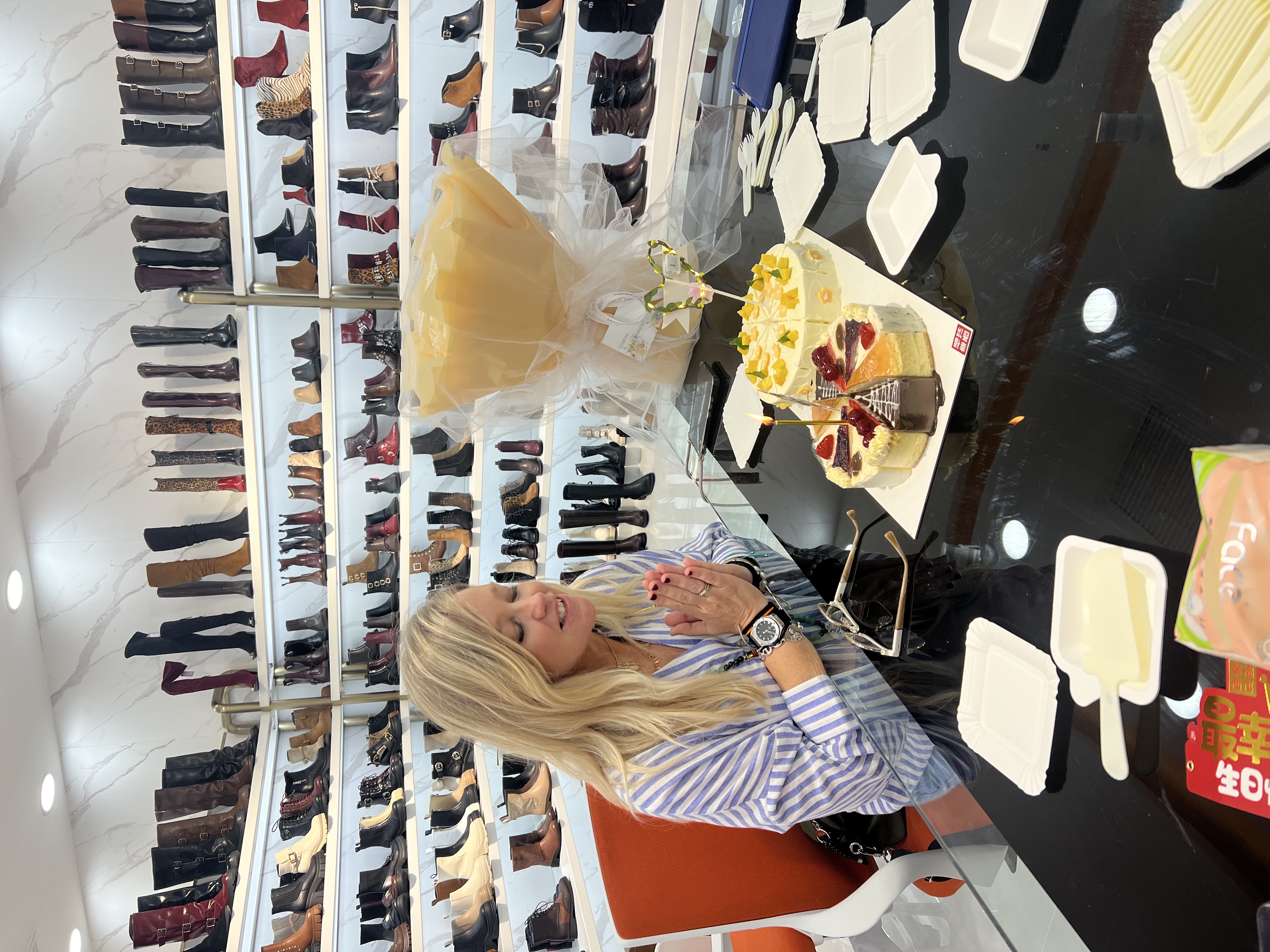 Spanish Designer Praises Happy Fashion’s Women’s Shoe Collection During Inspiring Factory Visit