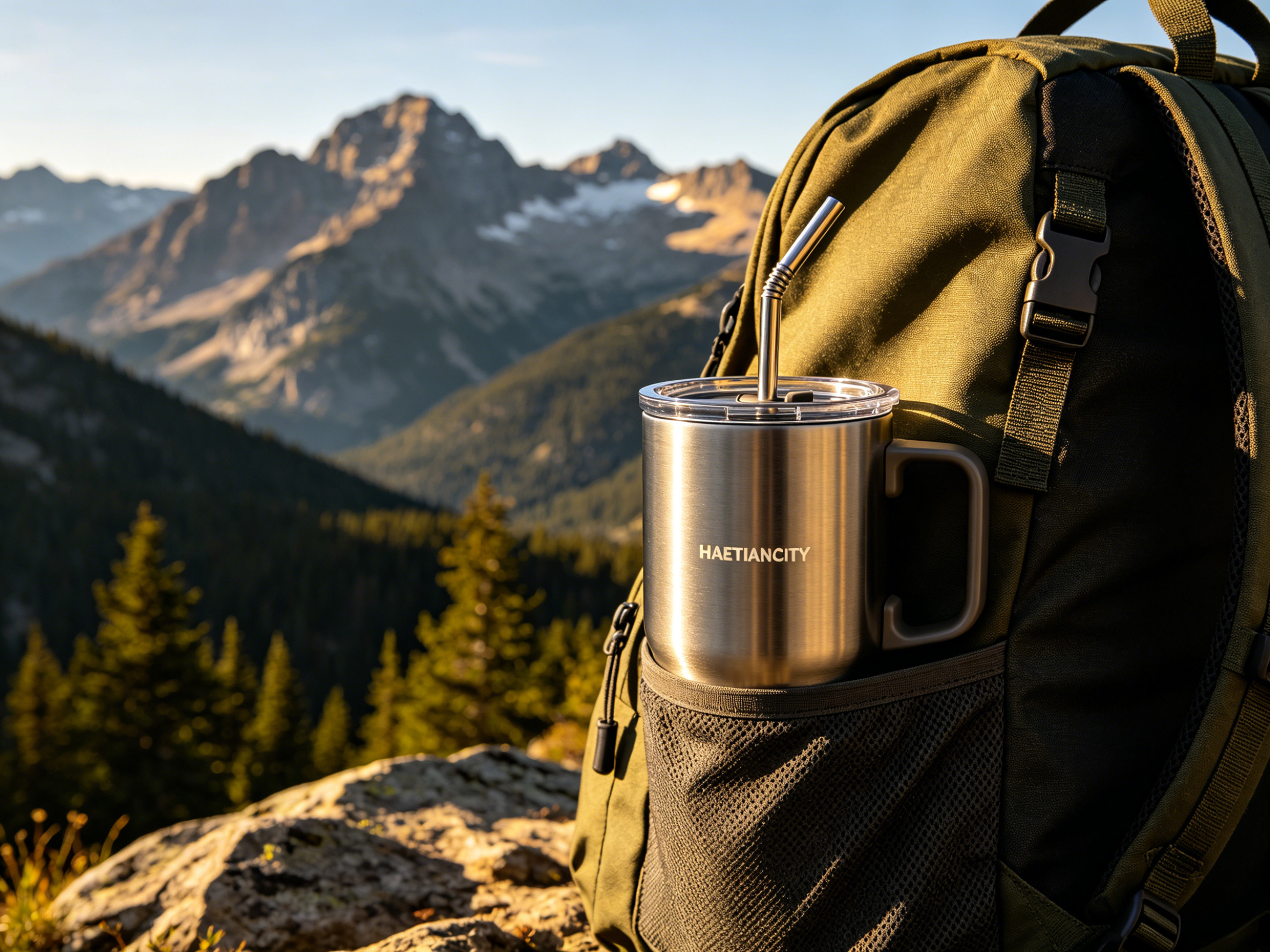 Who Prefers HAETIANCITY Custom Handle & Straw Stainless Steel Travel Mugs?