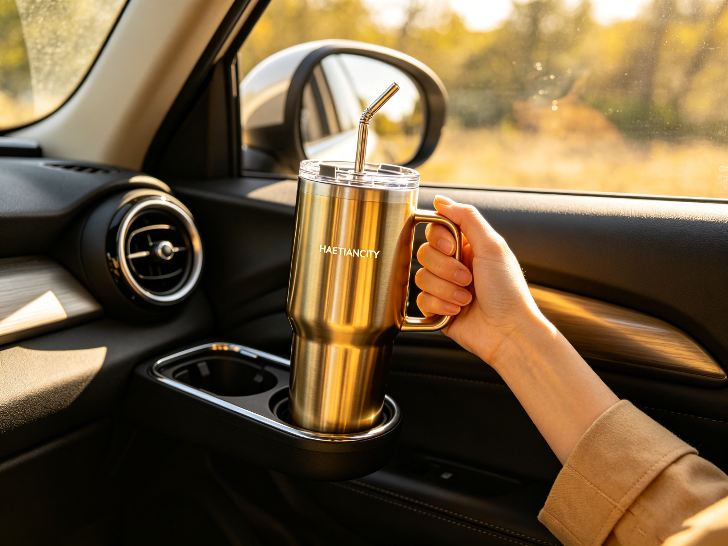 User Experience of HAETIANCITY Custom Stainless Steel Travel Mugs