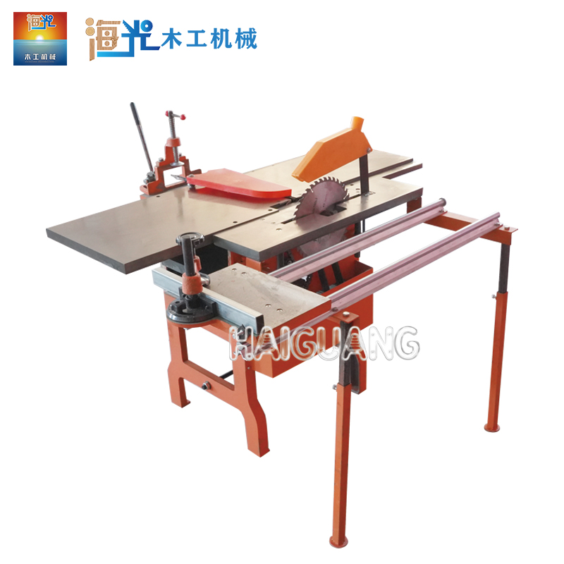 Woodworking 10-in-1 Multi-purpose Machine Tool Saw Planer Drill Thicknesser Sharpener Grinder Chamfering Combined Machine