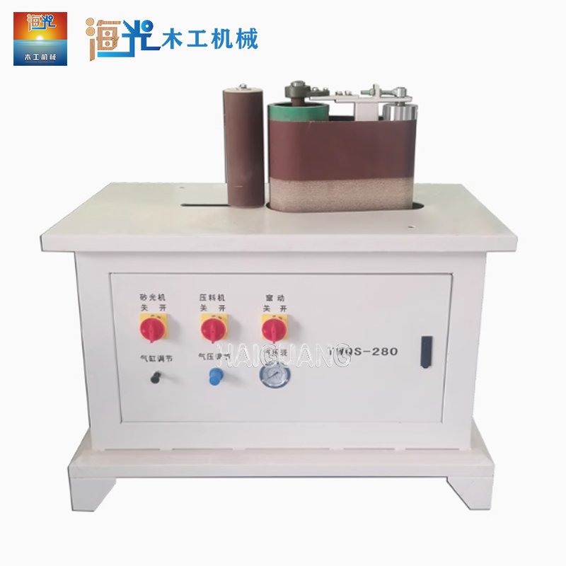 Oscillating Curved Wood Belt Sanding Machine with Polishing Chair Backrest New Condition Motor Core Component