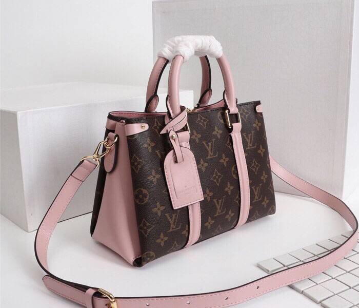 Monogram Canvas Soufflot BB In Peach