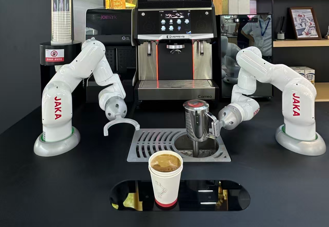 JAKA&Harmonyrock have reached a strategic cooperation MOU and promote robot coffee culture spread