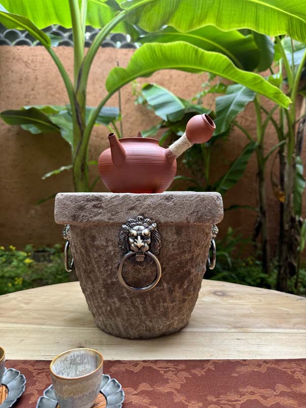 Handcrafted Natural-Stone Tea Brewing Stove