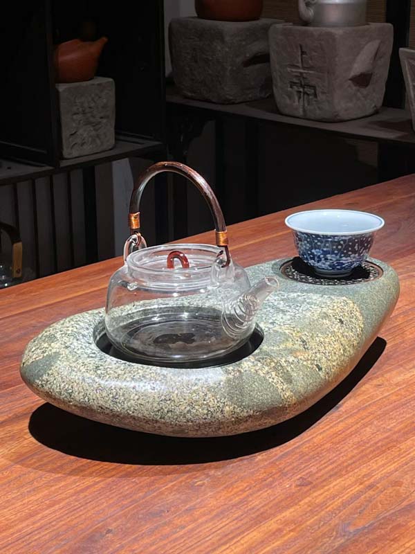 Handcrafted Natural Stone Ceramic Electric Tea Stove005