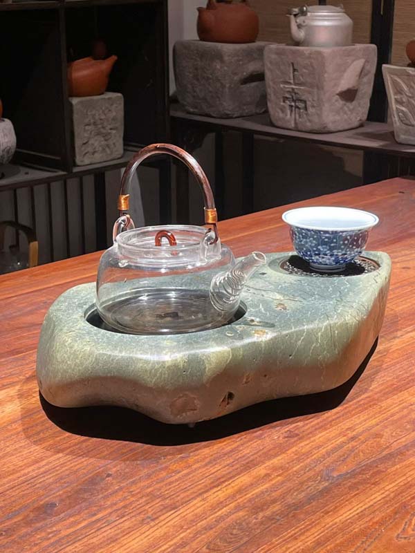 Handcrafted Natural Stone Ceramic Electric Tea Stove006