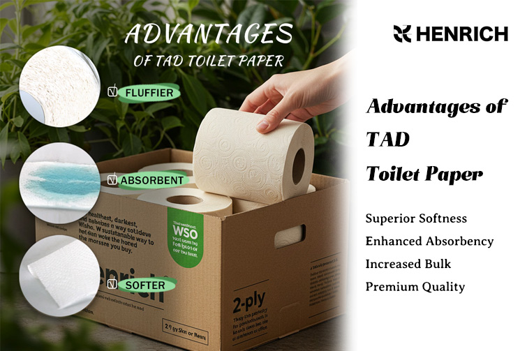 Why Choose Henrich for TAD Toilet Paper and Paper Towel Procurement