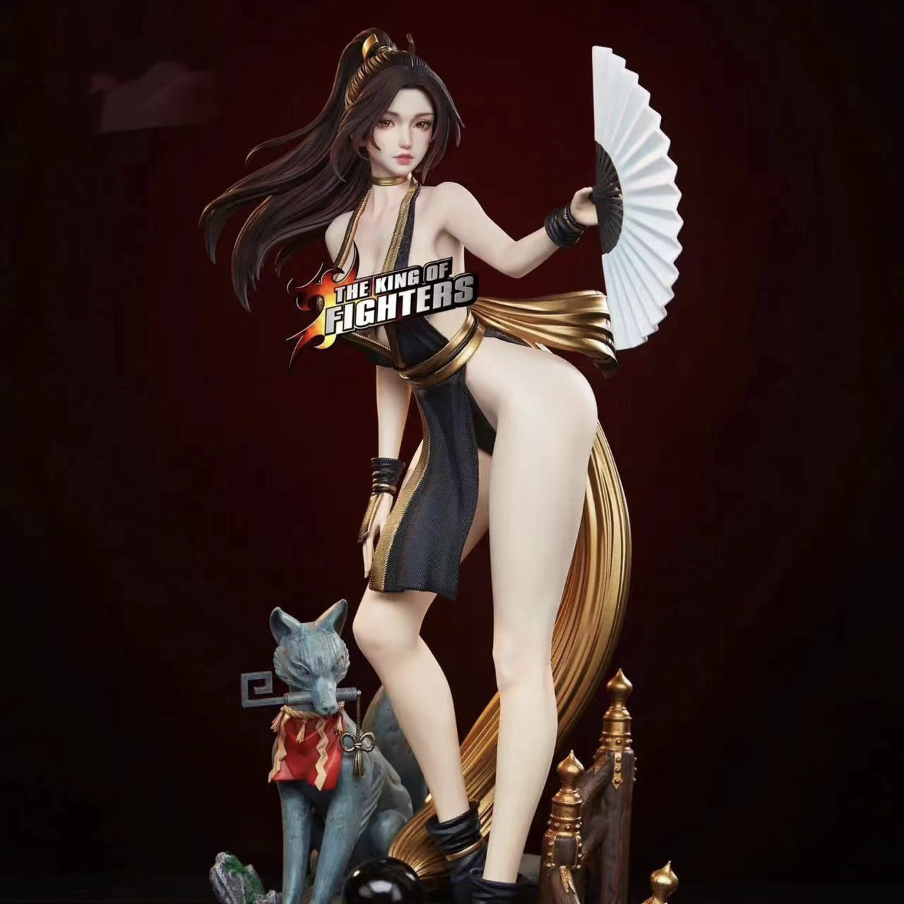 The King of Fighters Series Figure Street Fighter Himeko Amatsuki Beauty GK Statue Display Model