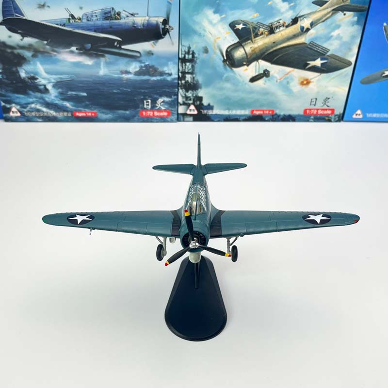 1/72 US TBD torpedo attack aircraft Hornet T-3 Midway Campaign aircraft finished model