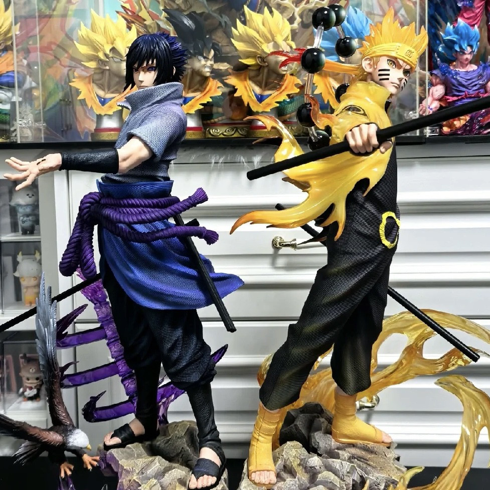 Naruto Uzumaki & Sasuke Uchiha (New Sannin Era) - Resonance Series Duo GK Statues - Team 7 Reunited