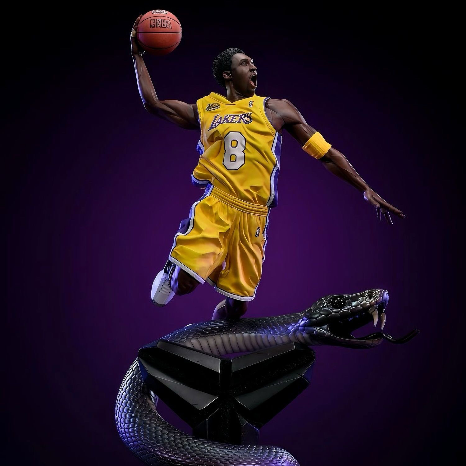 ChaoShe - Dunk Kobe NBA Star Series GK Figurine Display Toy Gift Model