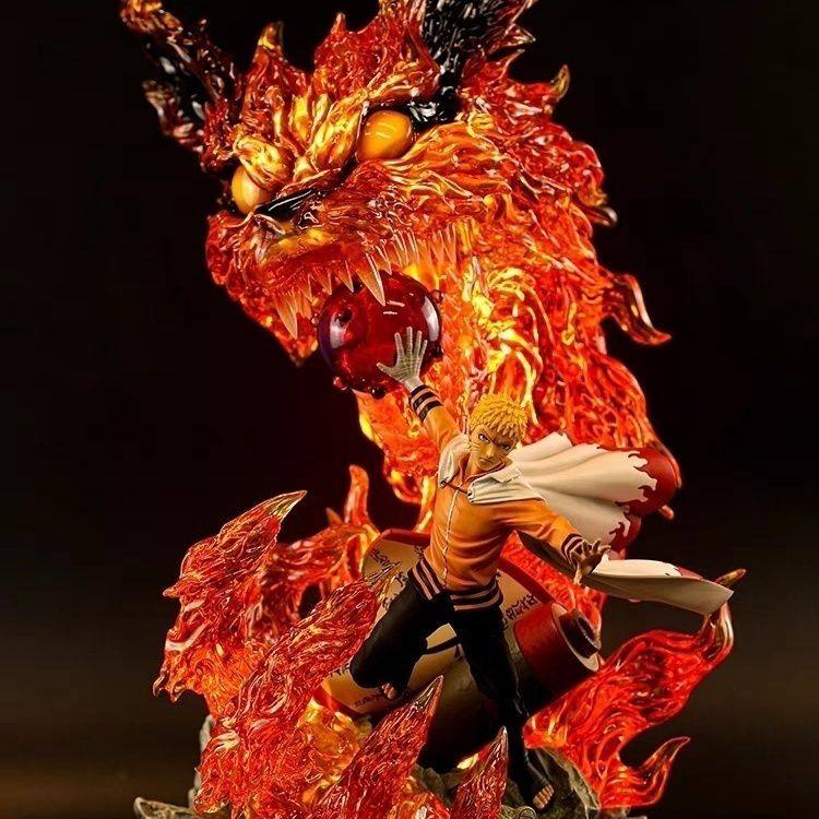 Seventh Hokage Naruto Uzumaki (Nanadaime) - Dual Character GK Resin Statue - Anime Collection Gift