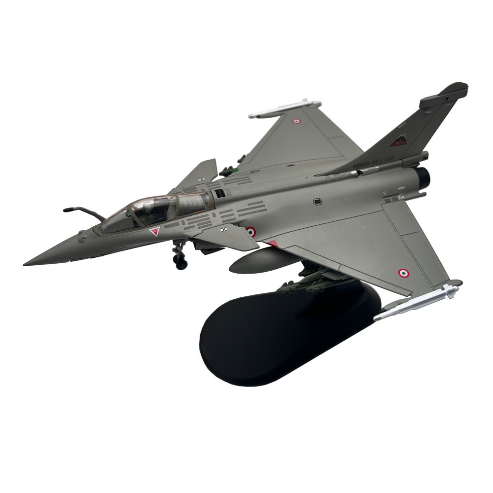 WLTK 1/100 Scale French Air Force Rafale C Fighter Aircraft Alloy Military Replica Static Display Model