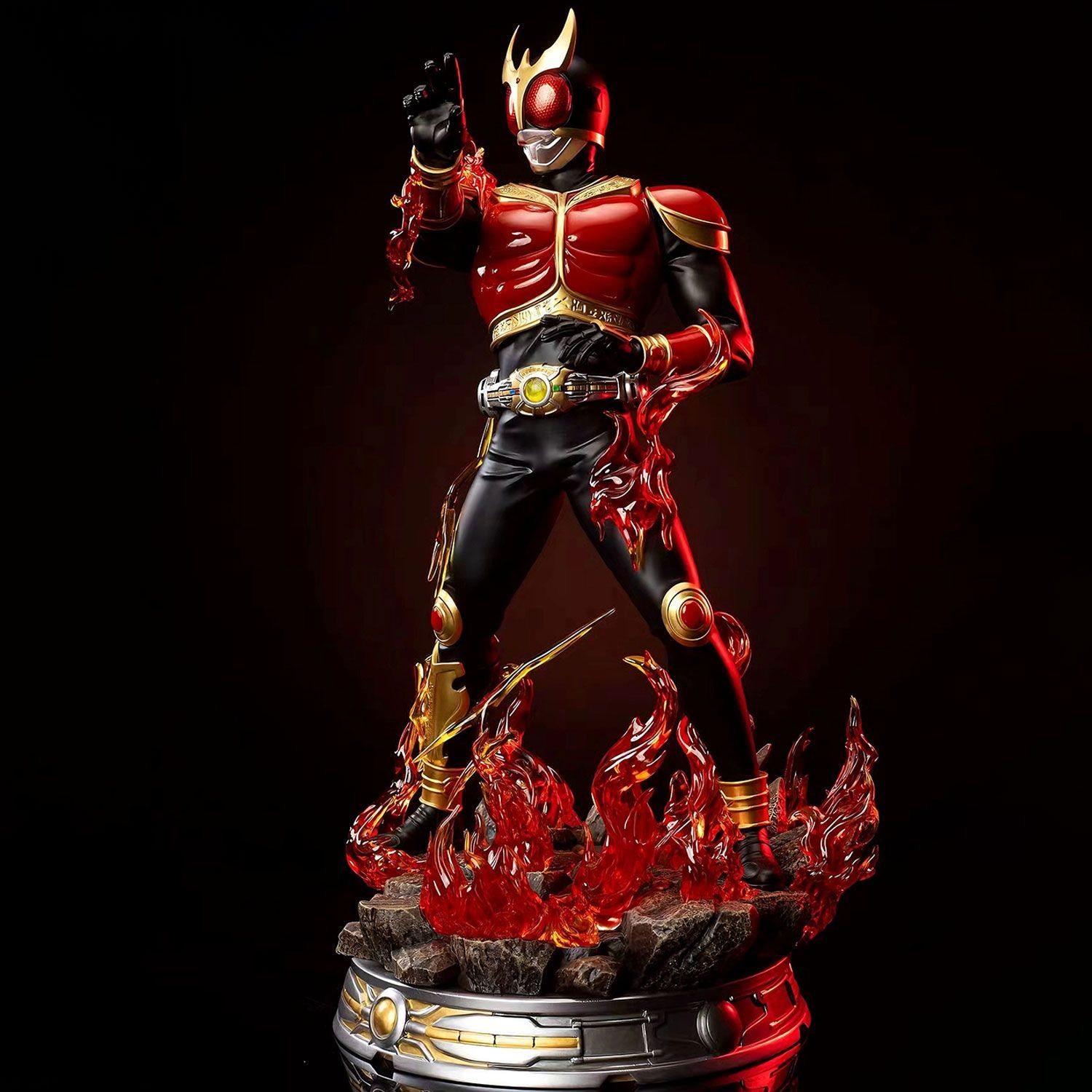 [Top-of-the-line version] LB Kamen Rider - Kuuga 40CM Anime GK Model Gift Trendy Toy Peripheral Figurine Ornament