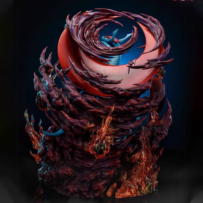 [Premium Stock Available] Fantasy House Salamence GX Evolution Group Draco Meteorite Pokémon Figurine Large Ornament