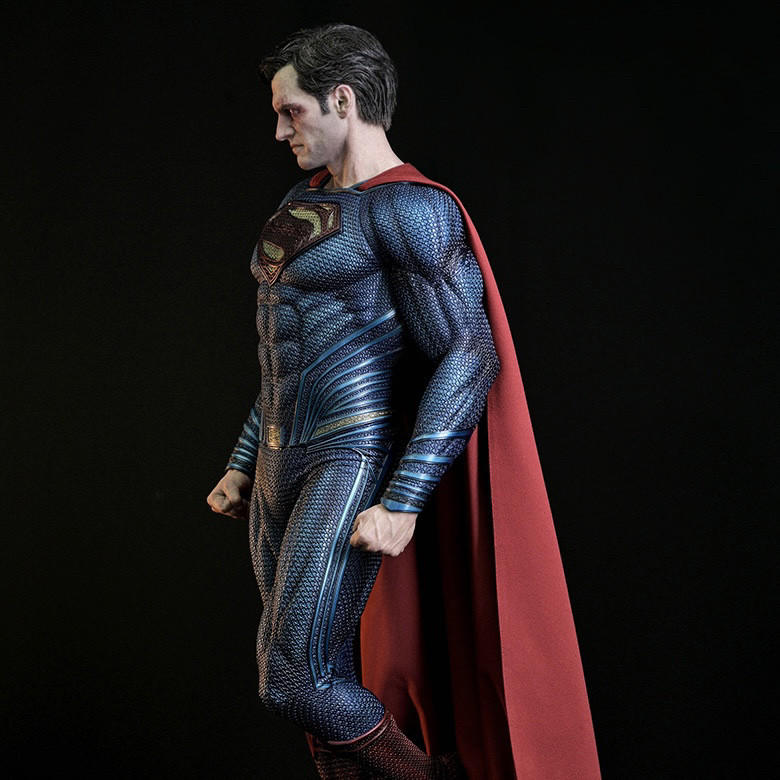 [Ready Stock, Full Payment Required] 50cm Tall Superman Figure with Classic Red and Blue Color Scheme - Figurine/Display