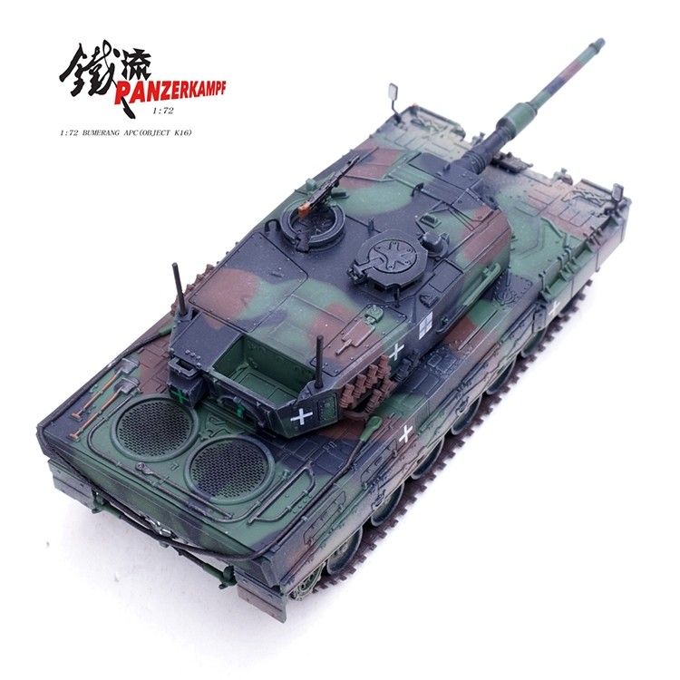 Panzerkampf 1/72 Leopard 2A4 Main Battle Tank - Standard NATO Tricolor (Used by Ukrainian Army)