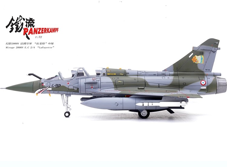 Panzerkampf 1/72 French Mirage 2000N Nuclear Strike Bomber - Lafayette Squadron "Sioux Indian Head" Livery