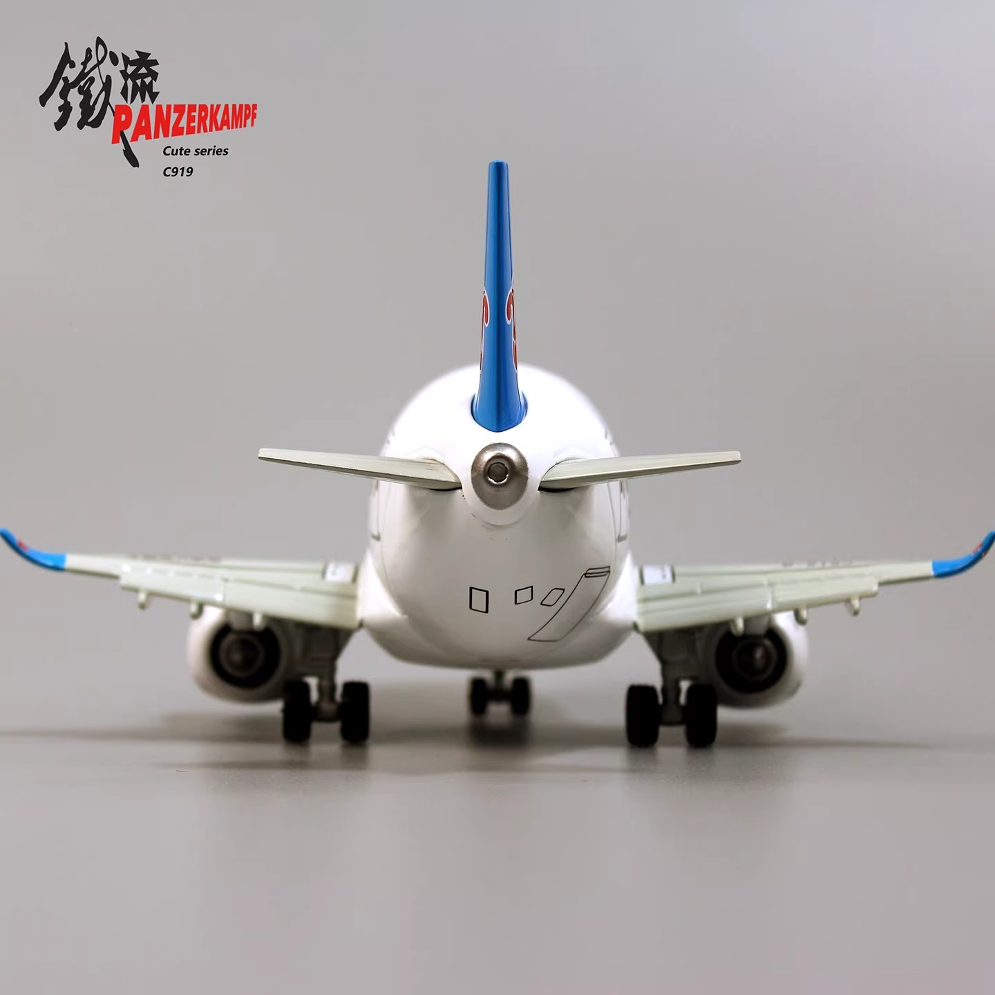 toon plane chibi aviation gift desktop ornament commercial airliner replica metal finished model guangzhou based airline souvenir