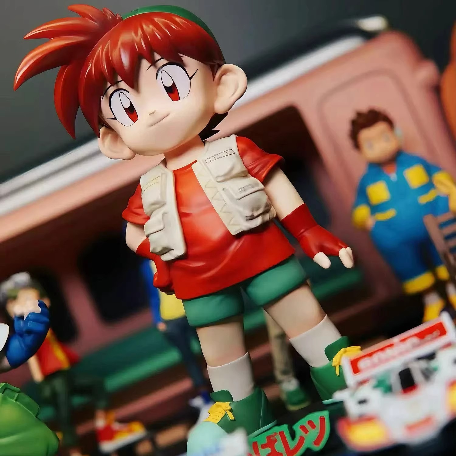 MIMO Studio Bakusou Kyoudai Let's & Go!! Go Seiba Mini 4WD GK Statue