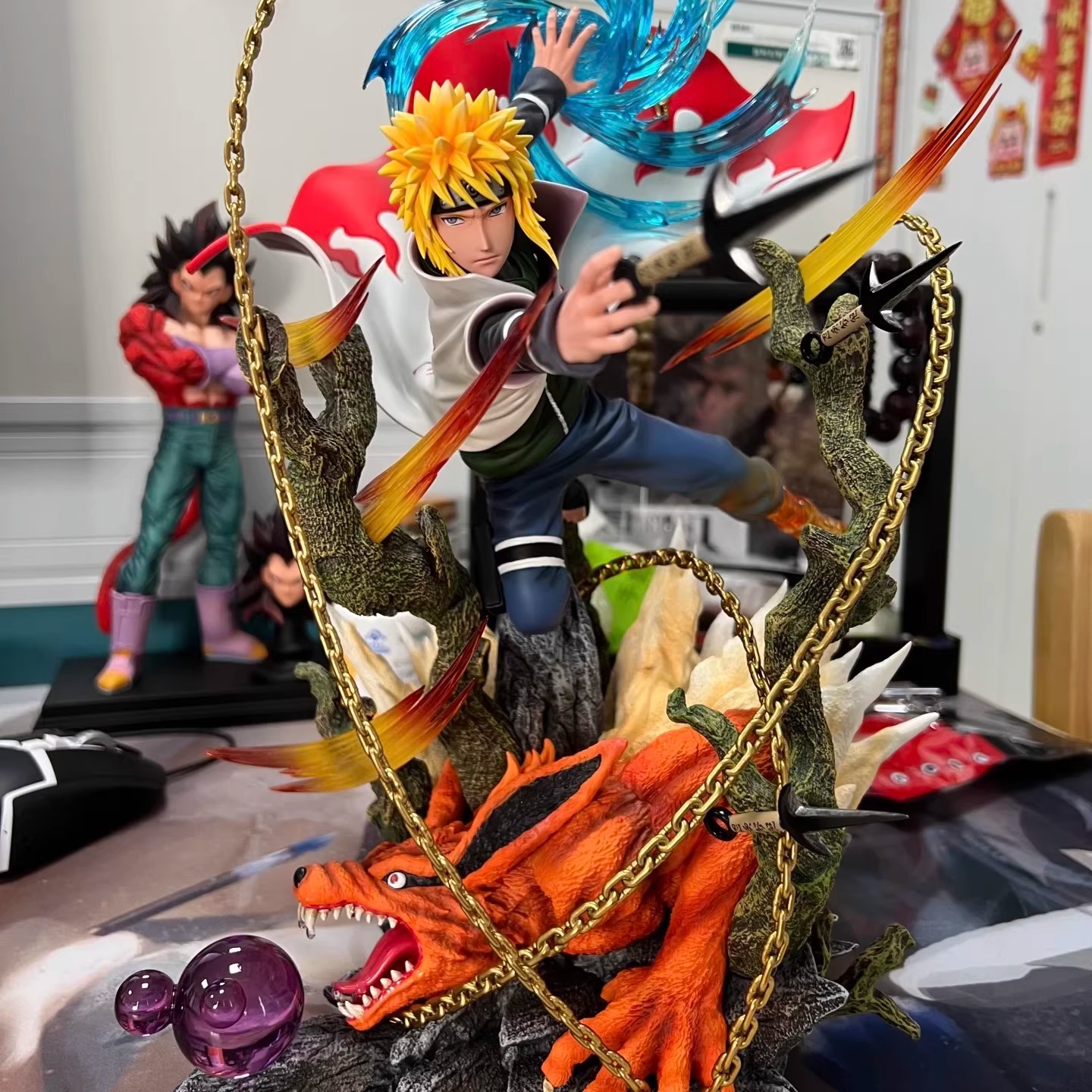 Minato Namikaze (4th Hokage) - The Yellow Flash GK Resin Statue 