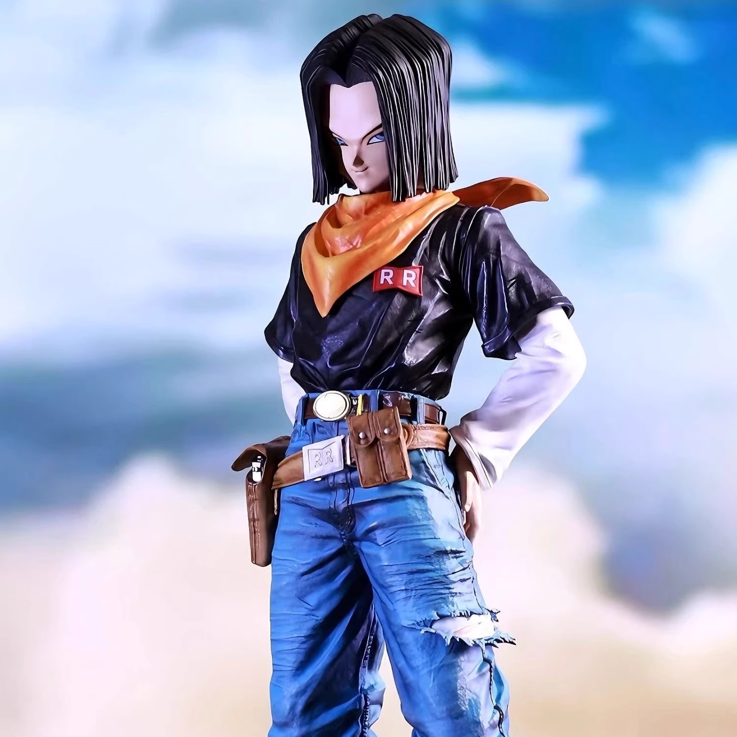 Android 17 (Infinite Energy) Limited Edition GK Resin Statue - Dragon Ball Z Masterpiece - Elite Collector’s Hand-Painted Statue