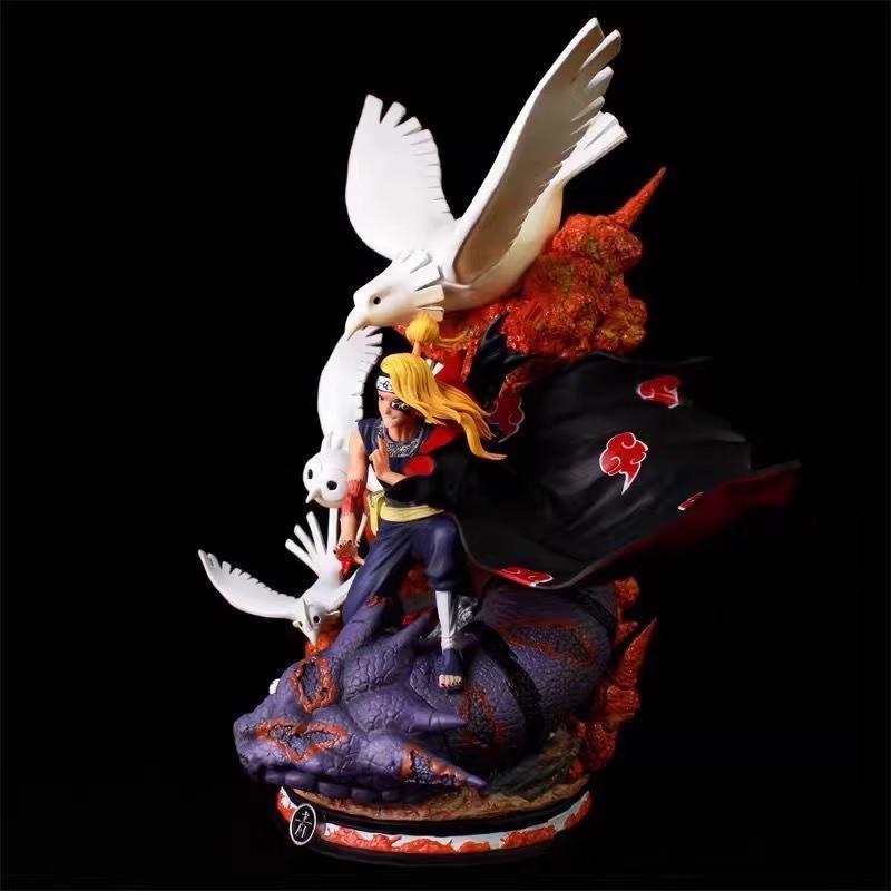 Naruto Shippuden Akatsuki Organization GK Resin Statues - Select: Itachi, Obito, Deidara, or Konan - Limited Collectibles