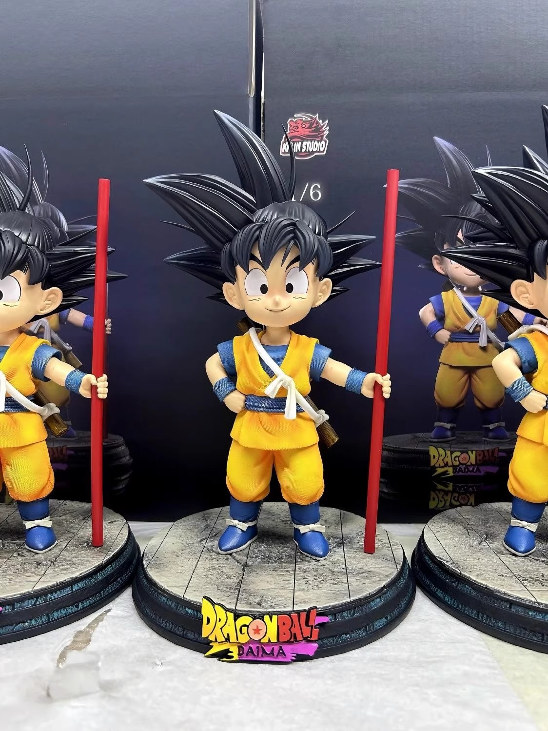 Legendary Kid Goku Origins Statue by Kylin Studio - Premium Dragon Ball Z Childhood Adventure Scene - Ultimate Gaming Room Decor