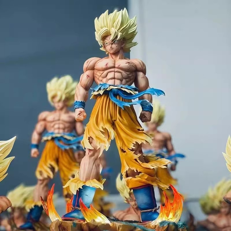 First Super Saiyan Goku 2.0 (Namek Saga) GK Resin Statue - Limited Edition Museum Grade Collectible with Display Bust
