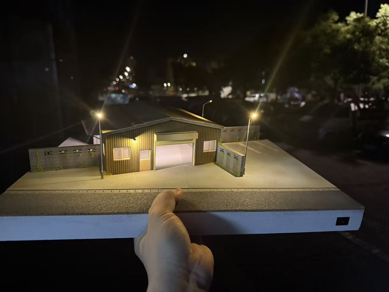 1:64 Scale Diorama Display | Hand-Painted Weathered Finish | Museum-Grade Diecast Garage