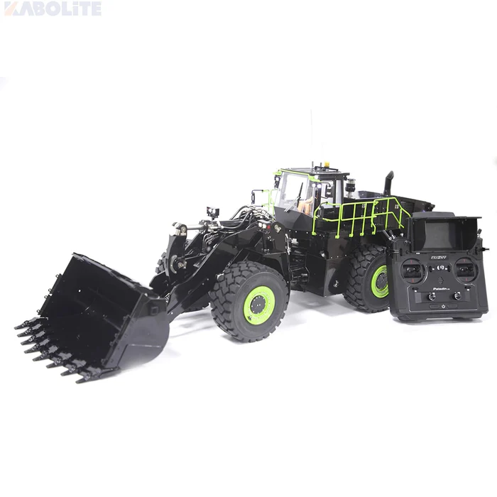 kabolite K988-100S 1/14 Hydraulic RC Wheel Loader - 2026 Masterpiece Edition - 25kg Full Metal Heavy Duty Construction Truck with PL18 Lite Control