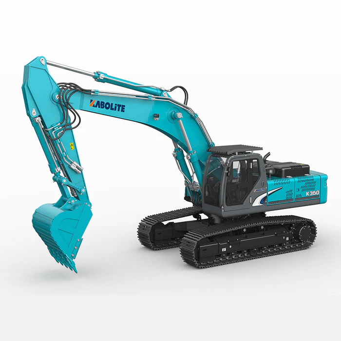 Kabolite K350 1/14 Scale Hydraulic RC Excavator - 2026 Upgraded Full Metal CNC Edition - Professional Heavy Duty Digger with Paladin PL18EV Lite - RTR