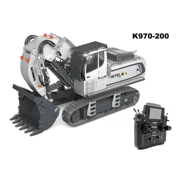 Kabolite K970-200 1/14 Scale Hydraulic RC Forward Shovel Excavator - 2026 Flagship Mining Edition - 30.5kg Full Metal CNC Digger with PL18EV Lite